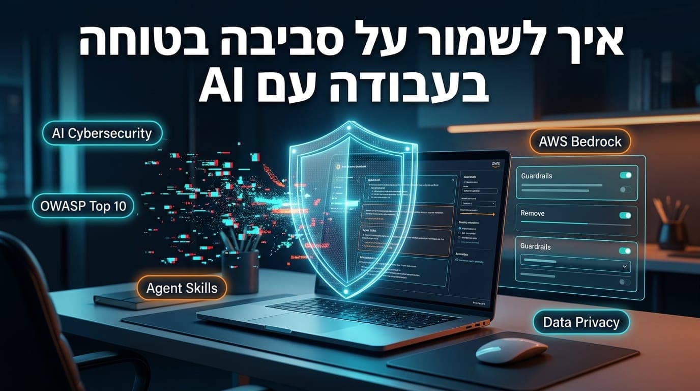 אבטחת מידע בעידן הבינה המלאכותית: תובנות ממיטאפ GenAI Israel