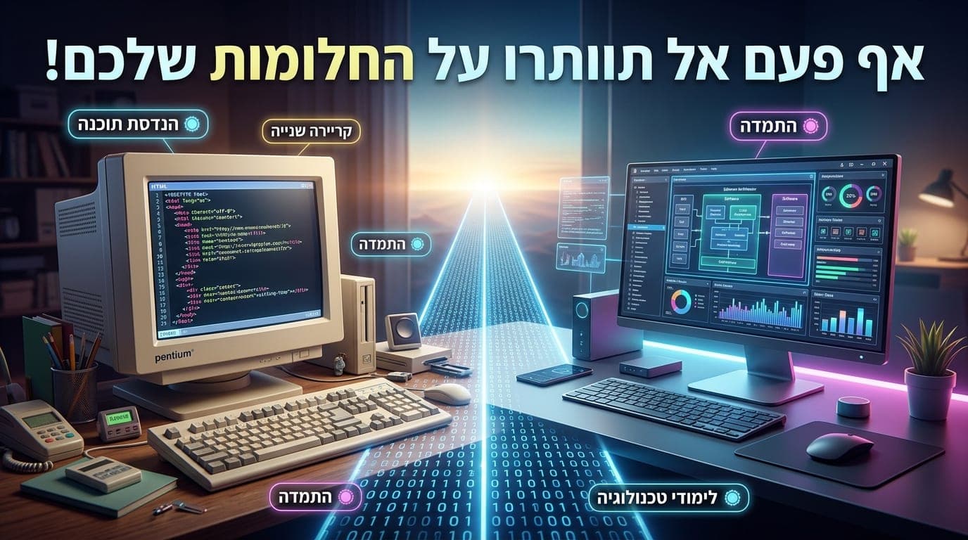 אף פעם אל תוותרו על החלומות שלכם!