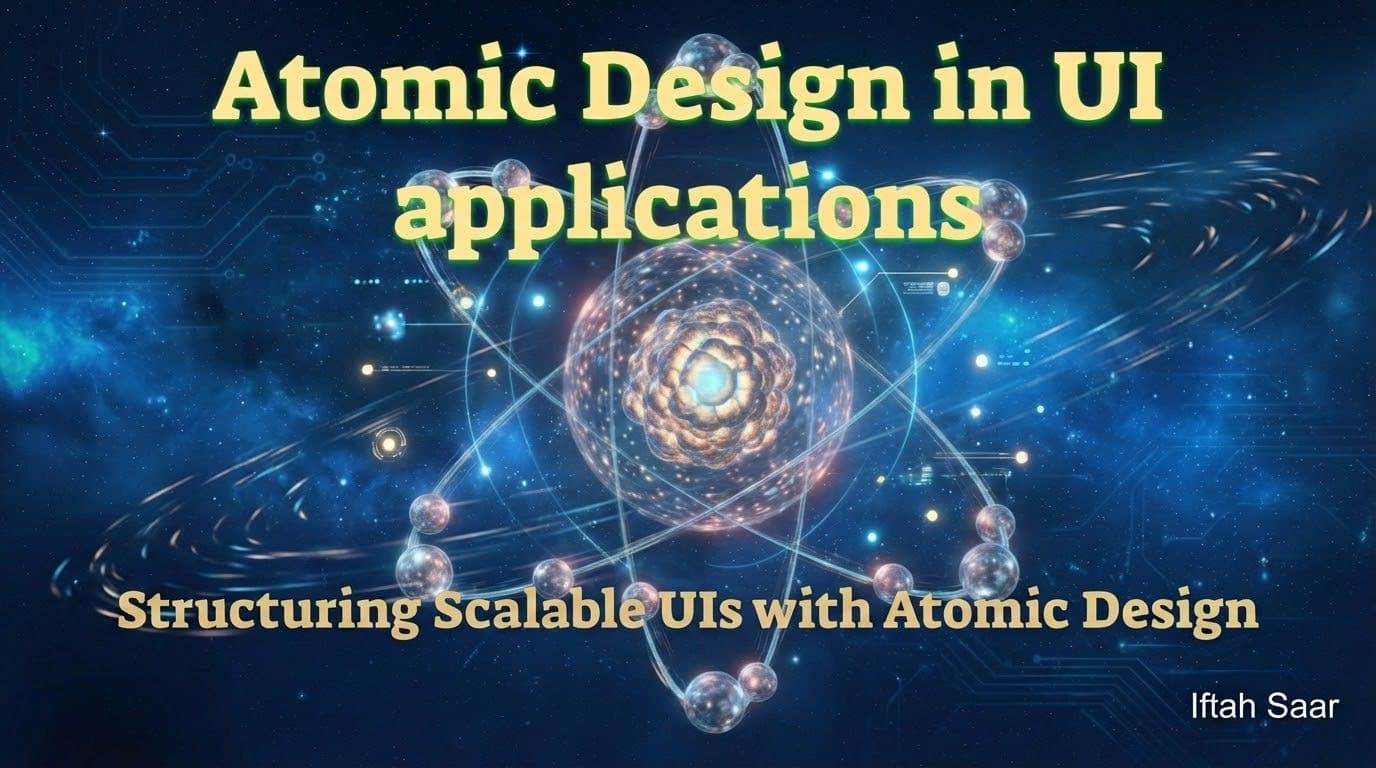 Atomic Design בפיתוח UI: המדריך לבניית Design System סקיילבילי